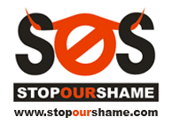 'S.O.S. stop our shame'